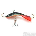 Балансир "ЯМАН" Попугай Fluo, размер 4 см, вес 8 гр., цв. 23, на блистере