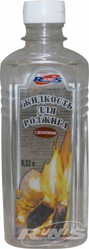 Жидкость для розжига костра \"RUNIS\", 0,22л./35/