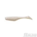 Виброхвост YAMAN Greedy Shad, р.5,5 inch, цвет #28 - Pearl (уп. 4 шт.)