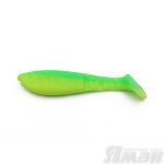 Виброхвост YAMAN Light-Flake, р.4 inch, цвет # 30 - Lime Chartreuse (уп. 4 шт.)