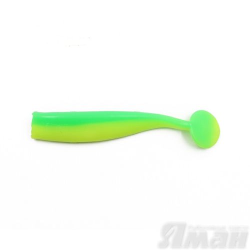 Виброхвост YAMAN Spry Minnow, р.4 inch цвет #30 - Lime Chartreuse (уп. 5 шт.)