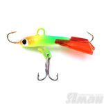 Балансир "ЯМАН" Рипус, размер 3,5 см, вес 4,5 гр., цв. 37, на блистере