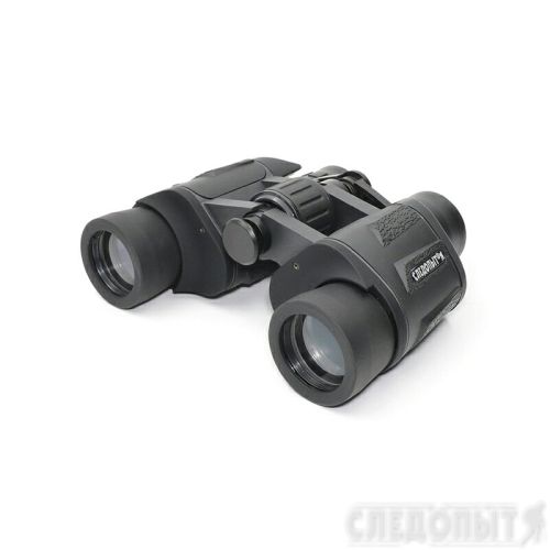 Бинокль \"СЛЕДОПЫТ\", 7х35, черный, 170*140*60 мм, 696 г, в чехле/20/
