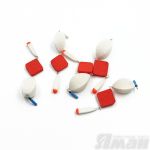 Поплавок зимний ЯМАН тройной, 3,0 г, белый (уп. 5 шт.)