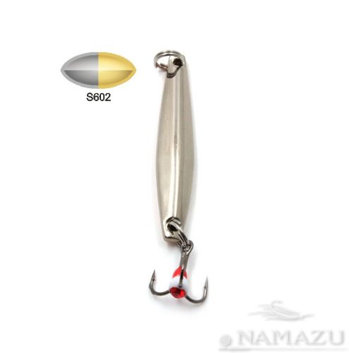 Блесна вертикальная Namazu \"W-crunch\", размер 35 мм.  вес 2 г, цвет S602/200/