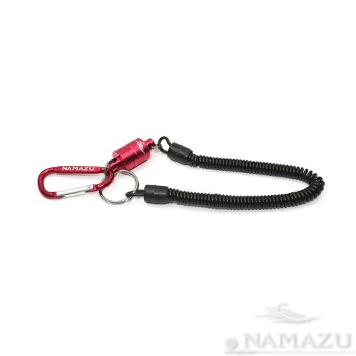 Ретривер магнитный Namazu Magnet Lock, цилиндр, цв. красный