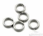 Заводное кольцо Namazu RING-A, цв. Cr, р. 1 ( d=11,5  mm), test-43 кг (уп.10 шт)/2000/1500/1000/