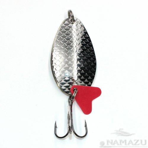Блесна шум. Namazu Iron-J, вес 24 г, цвет 01-02 (серебро-латунь)/200/