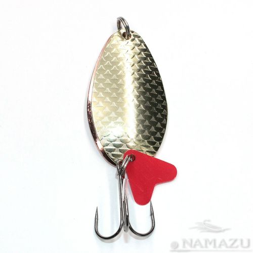 Блесна шум. Namazu Iron-J, вес 24 г, цвет 02-03 (латунь-медь)/200/