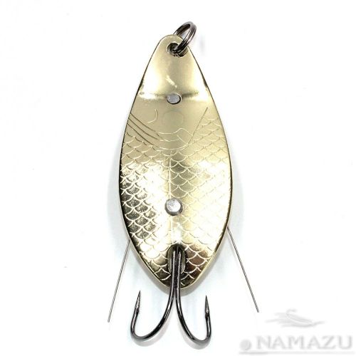 Блесна незацеп. Namazu N-Elf, вес 24 г, цвет 02 (латунь)/200/