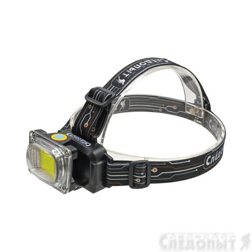Фонарь налобный \"СИБИРСКИЙ СЛЕДОПЫТ-RAY LIGHT JUNIOR\", 1 COB, 3хААА/240/