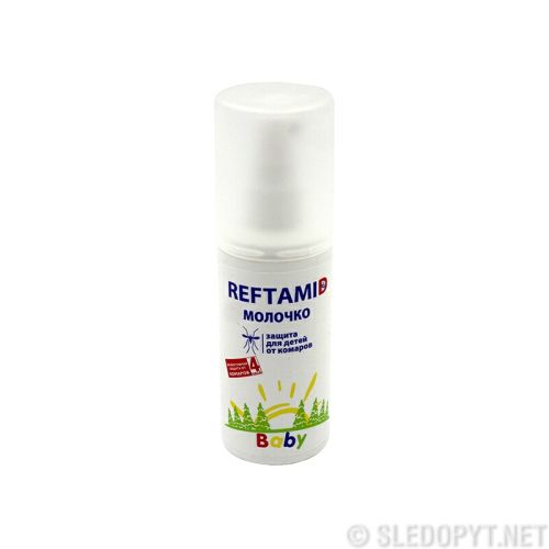 Молочко детское \"Рефтамид\" от комаров, 100 мл/27/