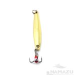 Блесна вертикальная Namazu "W-crunch", размер 35 мм.  вес 2 г, цвет S222/200/