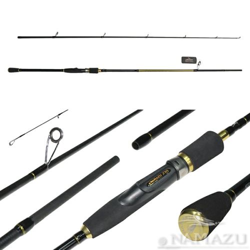 Спиннинг штекерный карбоновый Namazu Pro \"Catch-Jack-X\" IM8, 2,4 м, тест 15-50 г/25/