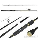 Спиннинг штекерный карбоновый Namazu Pro "Catch-Jack-X" IM8, 2,4 м, тест 15-50 г/25/
