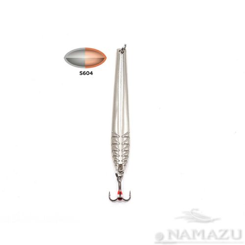 Блесна вертикальная Namazu \"Lizard\", размер 80 мм, вес 10 г, цвет S604/200/