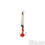 Блесна вертикальная "ЯМАН" Шестигранка витая, размер 40 мм, вес 3,5 г