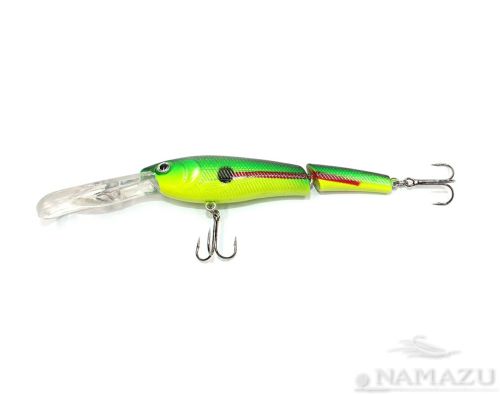 Воблер Namazu Jointed Zun Minnow, L-130 мм, 12,5г, минноу, составной, плавающий (0,5-2,5 м), цвет 7/