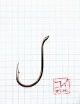 Крючок KOI "BEAK-RING", размер 6/0 (INT), цвет BN (5 шт.)/23/