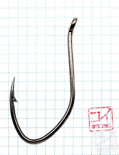 Крючок KOI \"CAT FISH HOOK\", размер 8/0 (INT), цвет BN (3 шт.)/23/