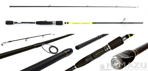 Спиннинг штекерный карбоновый Namazu Pro \"Catch-Jack-X\" IM8, 1,8 м, тест 1-6 г/25/
