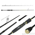 Спиннинг штекерный карбоновый Namazu Pro "Catch-Jack-X" IM8, 2,1 м, тест 1-6 г/25/
