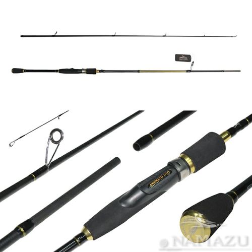 Спиннинг штекерный карбоновый Namazu Pro \"Catch-Jack-X\" IM8, 2,1 м, тест 7-35 г/25/