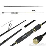 Спиннинг штекерный карбоновый Namazu Pro "Catch-Jack-X" IM8, 2,1 м, тест 7-35 г/25/