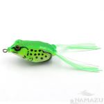 Лягушка-незацепляйка Namazu FROG, 60 мм, 12 г, цвет 11, крючок-двойник YR Hooks (BN) #4/0/400/200/