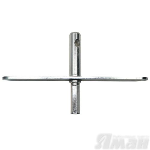 Адаптер \"ЯМАН\" под шуруповерт, с планкой, d-15,5 мм, для ледобуров Волжанка и Nero