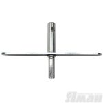 Адаптер "ЯМАН" под шуруповерт, с планкой, d-15,5 мм, для ледобуров Волжанка и Nero