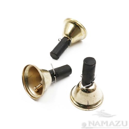 Колокольчик Namazu большой, с резинкой, сталь (уп. 10 шт.)/1000/