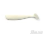 Виброхвост YAMAN Spry Minnow, р.3,5 inch цвет #01 - White (уп. 5 шт.)