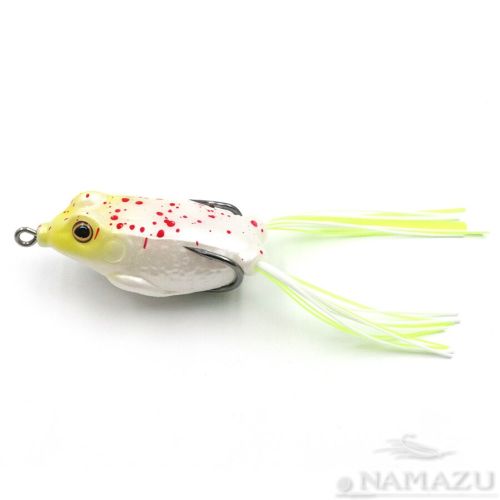 Лягушка-незацепляйка Namazu FROG, 60 мм, 12 г, цвет 14, крючок-двойник YR Hooks (BN) #4/0/400/200/
