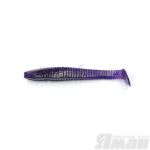 Виброхвост YAMAN Flatter Shad, р.2 inch, цвет #08 - Violet (уп. 6 шт.)