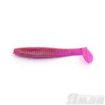 Виброхвост YAMAN Flatter Shad, р.2 inch, цвет #21 - Magic Violet (уп. 6 шт.)