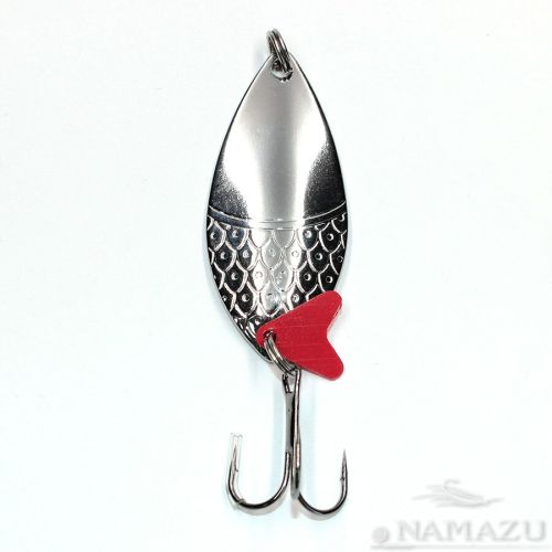 Блесна колеб. Namazu Seashell , вес 10 г, цвет 01 (серебро)/200/