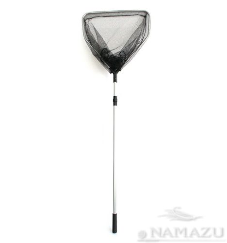 Подсачек складной телескопич. Namazu L- 180 см, квадратный обод 60х55 см, капрон/25/