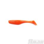 Виброхвост YAMAN Greedy Shad, р.4 inch, цвет #03 - Carrot gold flake (уп. 4 шт.)