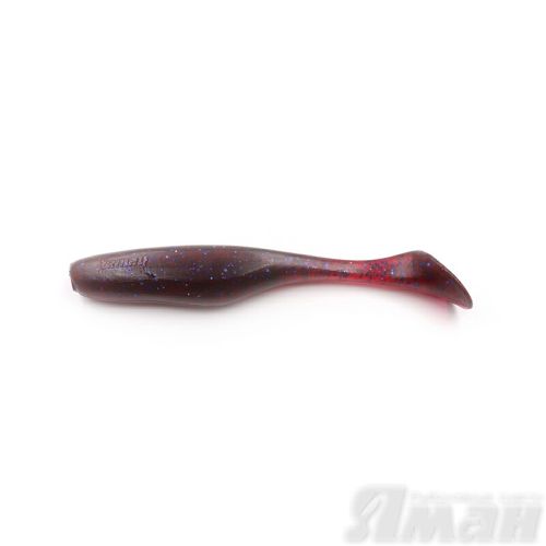 Виброхвост YAMAN Greedy Shad, р.4 inch, цвет #04 - Grape (уп. 4 шт.)