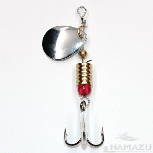 Блесна вращ. Namazu Sunstrider, вес 4 г, цвет 01 (серебро)/200/