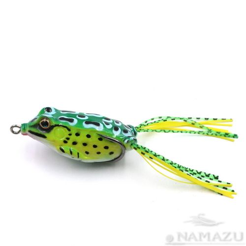 Лягушка-незацепляйка Namazu FROG, 60 мм, 12 г, цвет 15, крючок-двойник YR Hooks (BN) #4/0/400/200/