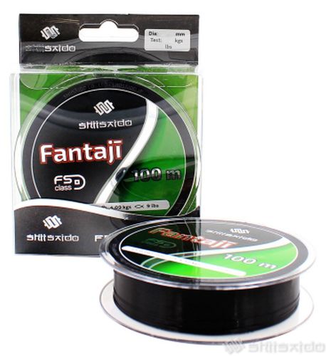 Леска \"Shii Saido\" Fantaji, L-100 м, d-0,309 мм, test-7,01 кг, угольно черный/100/