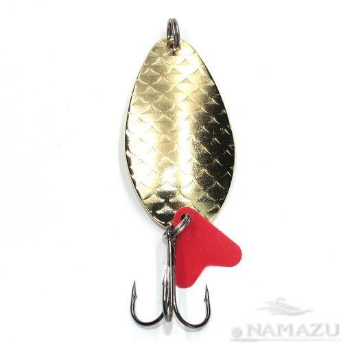 Блесна колеб. Namazu Willy, вес 18 г, цвет 02 (латунь)/200/