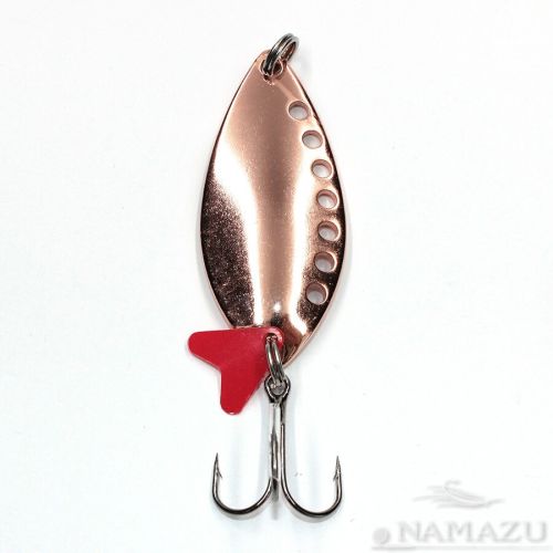 Блесна колеб. Namazu Long Hole , вес 20 г, цвет 03 (медь)/200/
