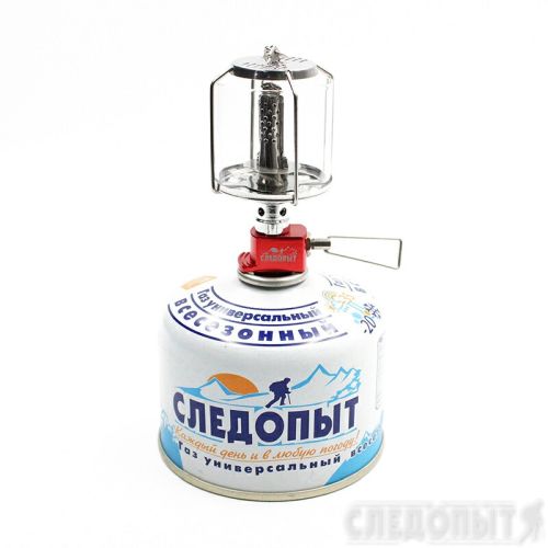 Светильник порт. газовый \"СЛЕДОПЫТ - Северное Сияние\", стекл./40/