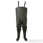 Полукомбинезон рыбацкий СЛЕДОПЫТ ПВХ, р. 45, цв. олива/5/