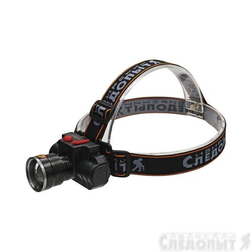 Фонарь налобный \"СИБИРСКИЙ СЛЕДОПЫТ-Импульс\", 1 LED, аккум. 220В, USB/120/