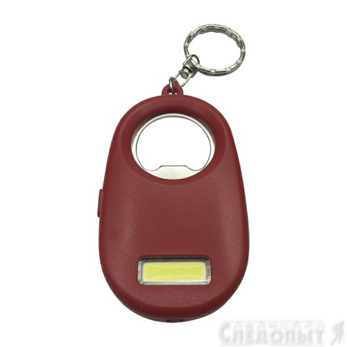 Фонарь-брелок \"СИБИРСКИЙ СЛЕДОПЫТ-HIKE\", 1 COB + 1 LED UV, 2х2032/480/