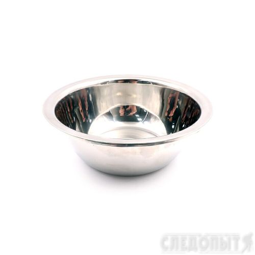 Миска \"Следопыт\" нерж. высокие края, d 19 см, h 8,5 см, 1,5 л/200/